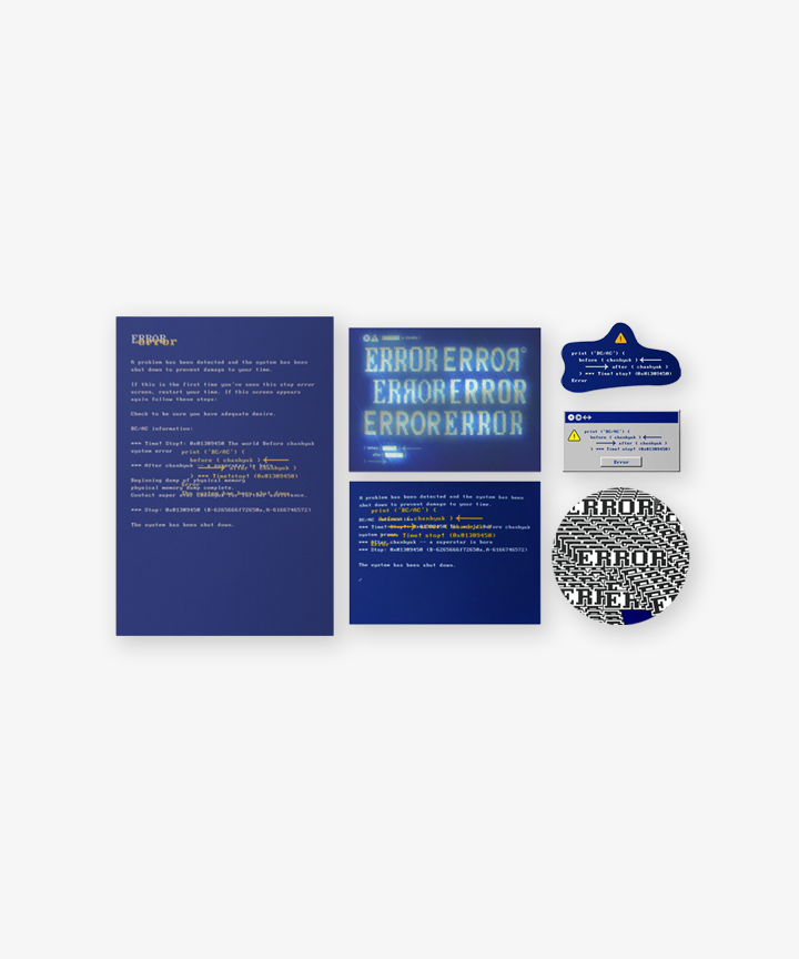 [ERROR] LEE CHANHYUK BUCKET LIST NOTE + STICKER SET