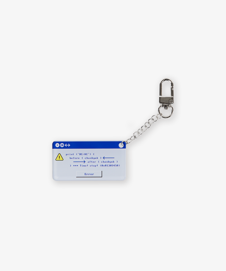 [ERROR] LEE CHANHYUK ACRYLIC KEYRING