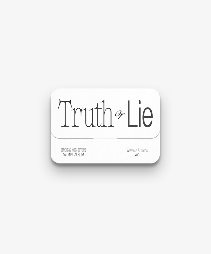 'Truth or Lie' - 1st MINI ALBUM (Weverse Albums ver.)