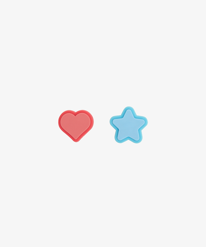 Light Stick Parts (HEART & STAR)