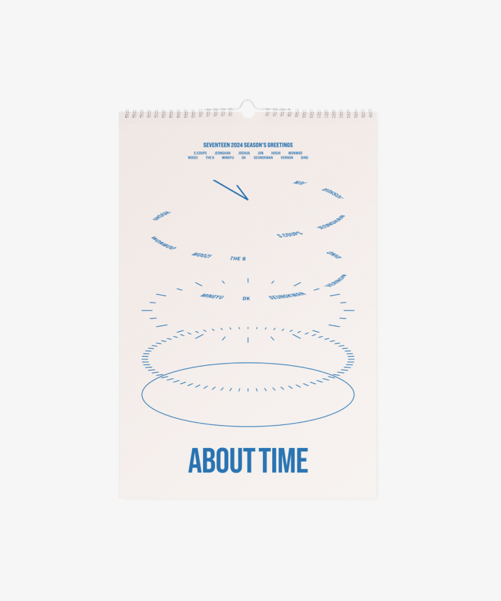 SEVENTEEN 2024 WALL CALENDAR