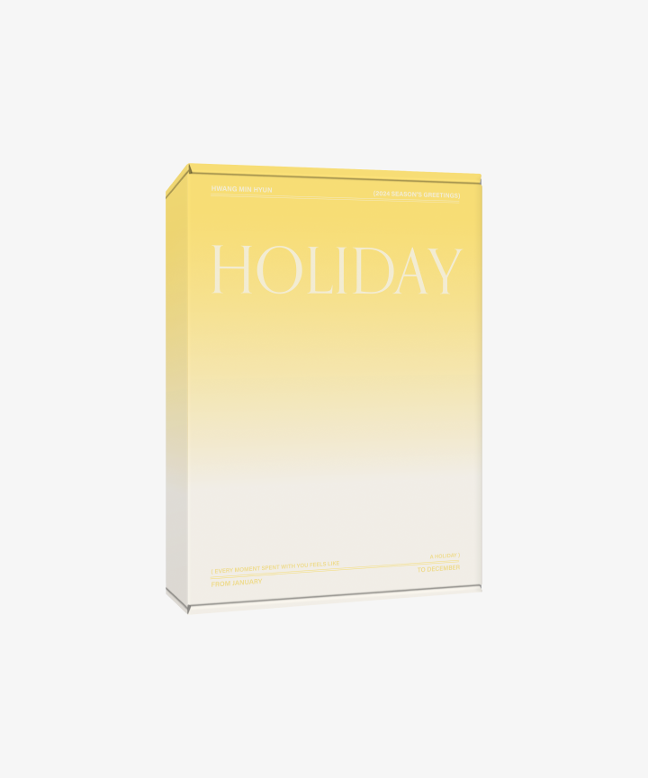 2024 HWANG MIN HYUN SEASON'S GREETINGS [HOLIDAY]