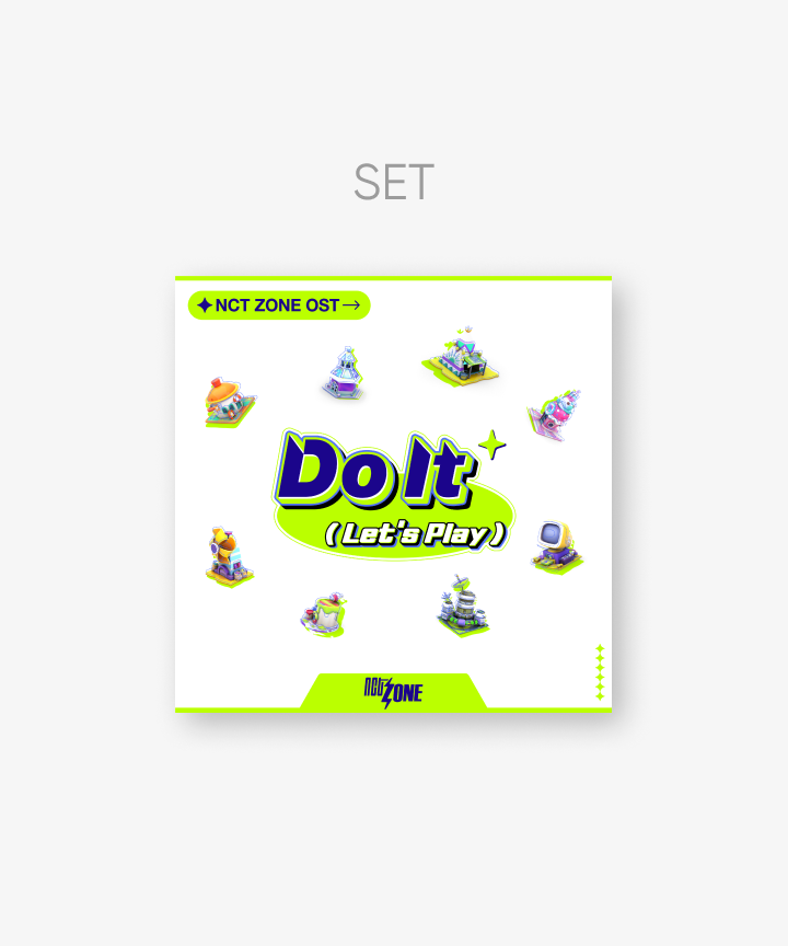 NCT ZONE OST ALBUM ‘Do It(Let’s Play)’ SET