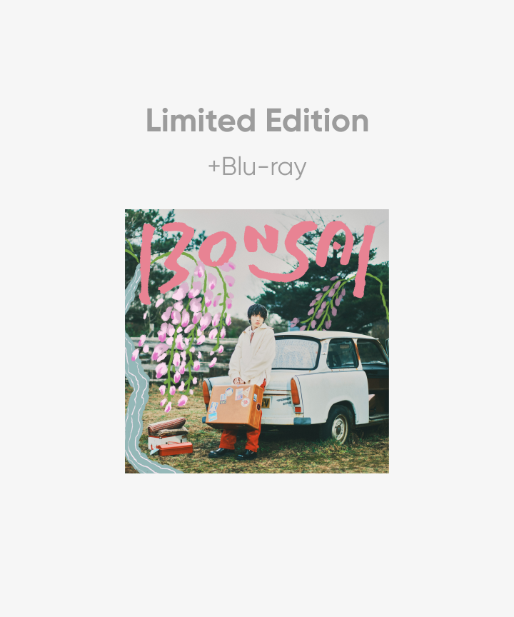 1st Album 「BONSAI」 Limited Edition (+Blu-ray)