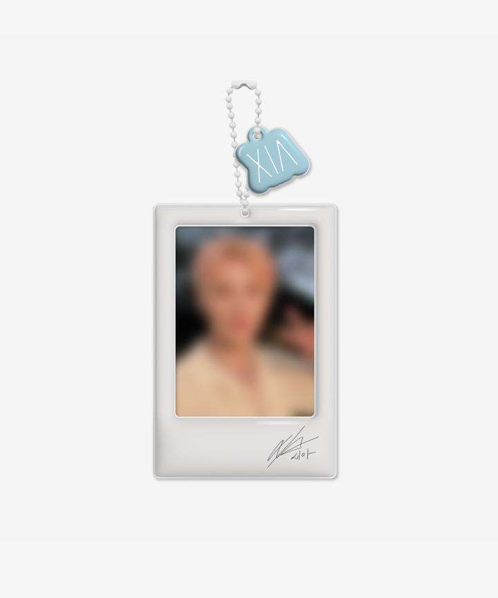 PHOTO CARD HOLDER KEYRING SET