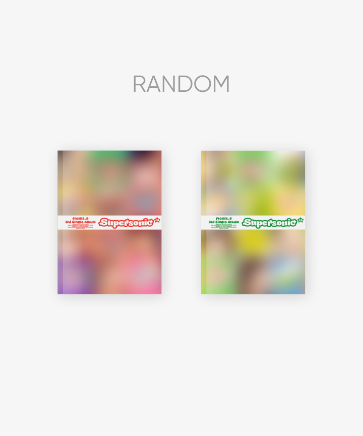 3rd Single Album 'Supersonic' (Random)