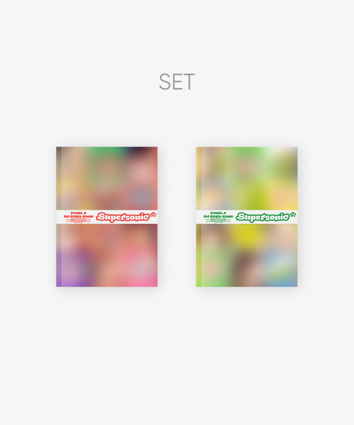 3rd Single Album 'Supersonic' (Set)