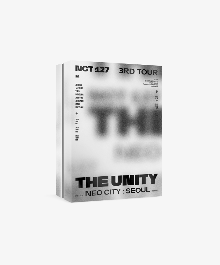 NCT 127 3RD TOUR 'NEO CITY : SEOUL - THE UNITY’ DVD