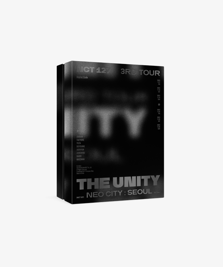 NCT 127 3RD TOUR 'NEO CITY : SEOUL - THE UNITY’ Digital Code