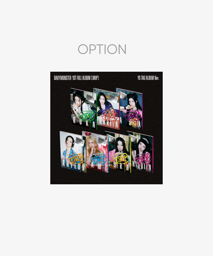1st FULL ALBUM [DRIP] YG TAG ALBUM Ver.
