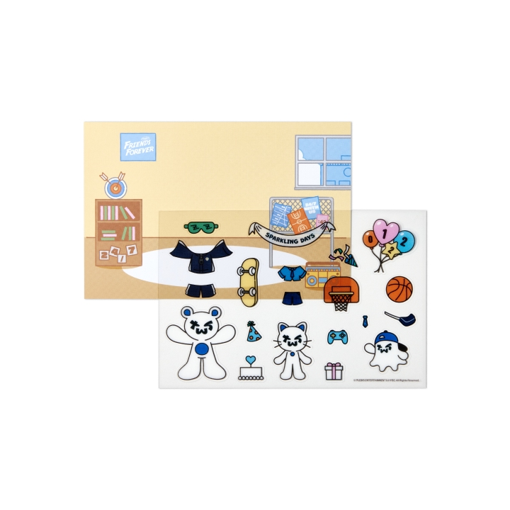 STICKER & POSTCARD SET
