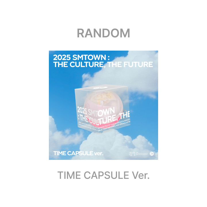 2025 SMTOWN : THE CULTURE, THE FUTURE (TIME CAPSULE Ver.)(Smart Album) Random