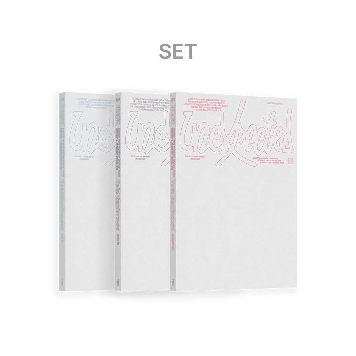 The 3rd Album 'Unexpected' (Photobook Ver.) Set