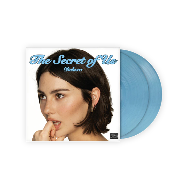 The Secret of Us Deluxe Transparent Blue Vinyl