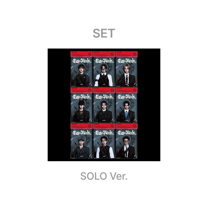 3rd SINGLE 'Go in Blind' SOLO EDITION 9 SET