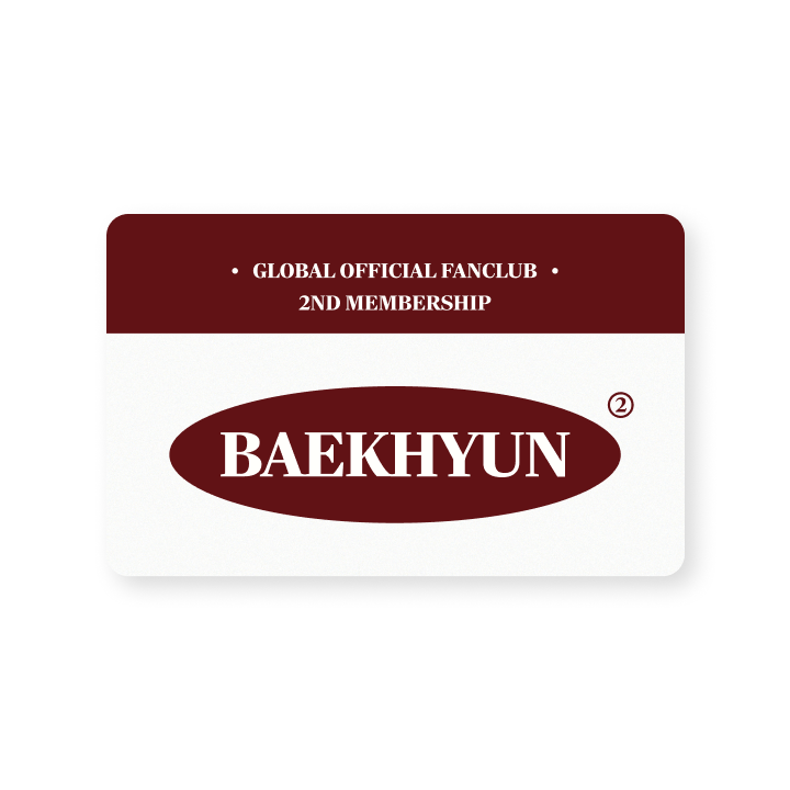 BAEKHYUN 2ND MEMBERSHIP