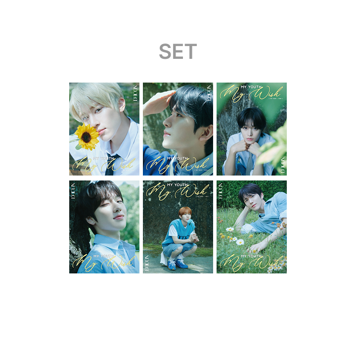 DICON VOLUME N°29 NCT WISH MY YOUTH, MY WISH (SET)