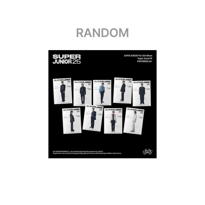 The 12th Album [Super Junior25] (PHOTOBOOK Ver.) (Random)