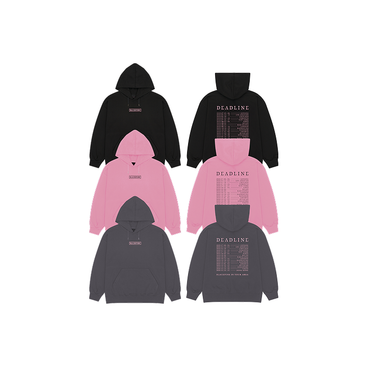 [DEADLINETOUR] BLACKPINK TOUR HOODIE