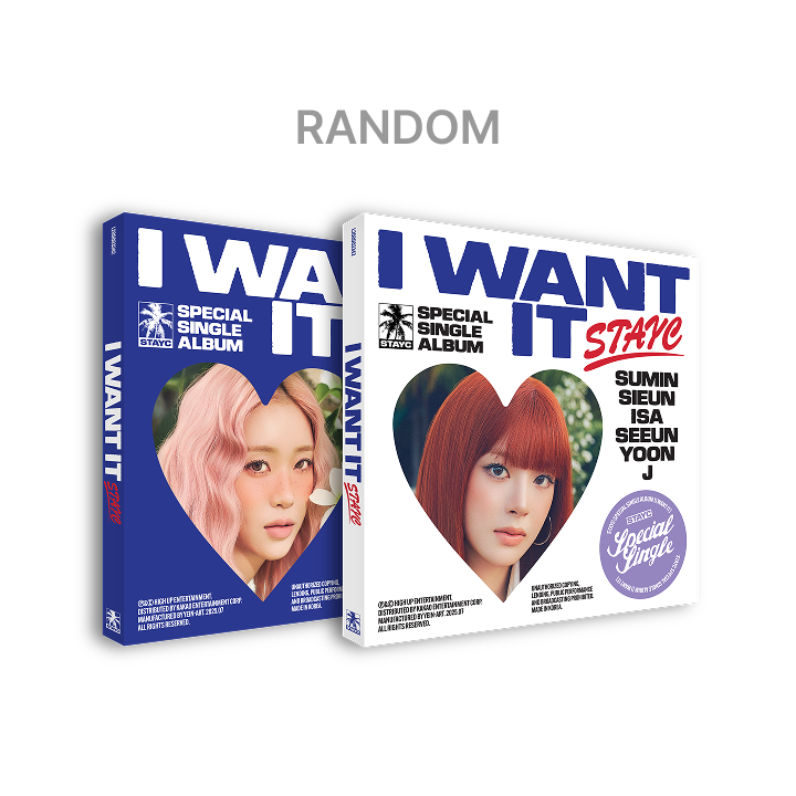 SPECIAL SINGLE : I WANT IT (RANDOM)