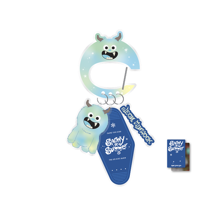 [SNOWY SUMMER] CARABINER KEYRING_JEON MINWOOK