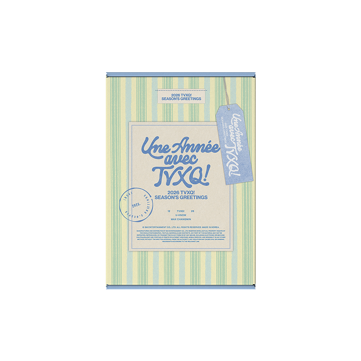 TVXQ! 2026 Season's Greetings