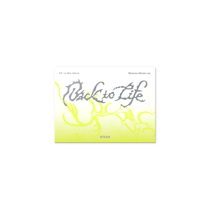 KR 1st Mini Album 'Back to Life' Photocard Box (Weverse Albums ver.)