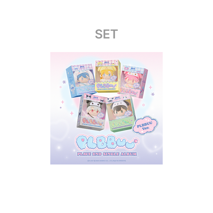 2nd Single Album 'PLBBUU' (PLBBUU Ver.) Set