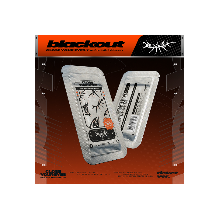 The 3rd Mini Album 'blackout' ​(ticket ver.)