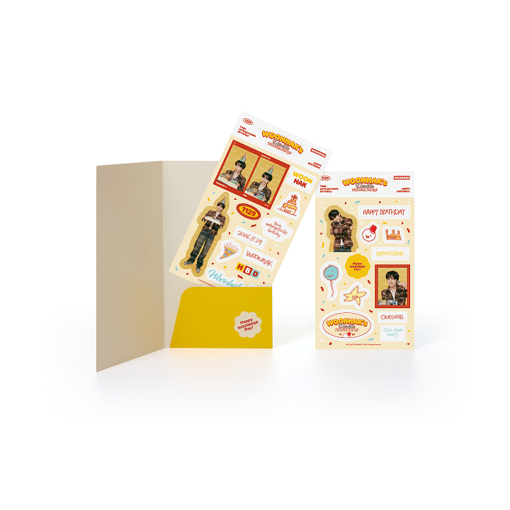 [WOONHAK] Photo Sticker Set