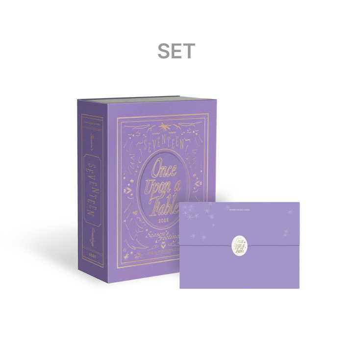 SEVENTEEN 2026 SEASON'S GREETINGS + WALL CALENDAR SET