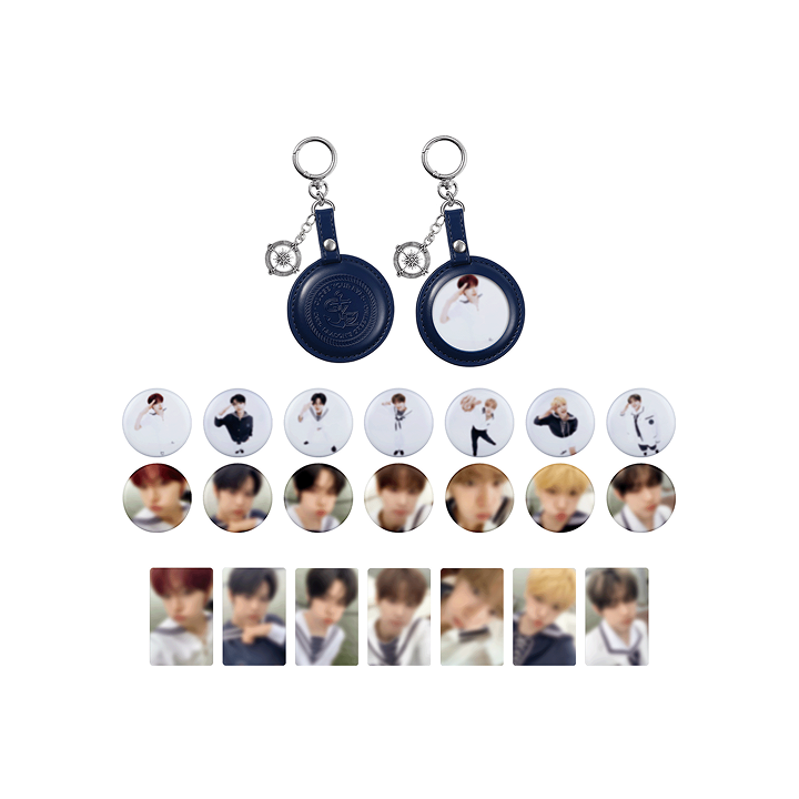 [2026 SEASON'S GREETINGS] CAN BADGE KEYRING SET
