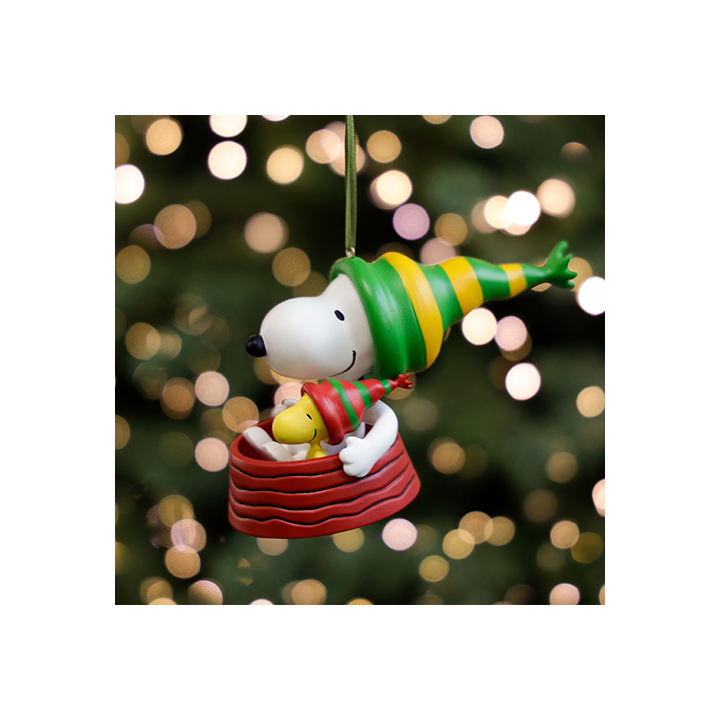 Resin Ornament (Snoopy & Woodstock)