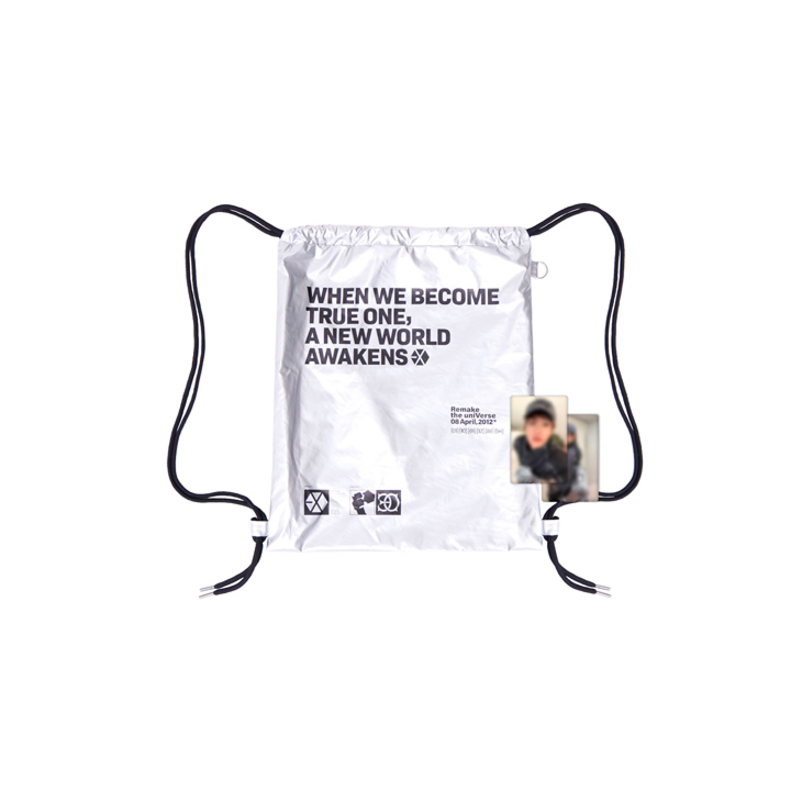 GYM SACK + PHOTO CARD SET