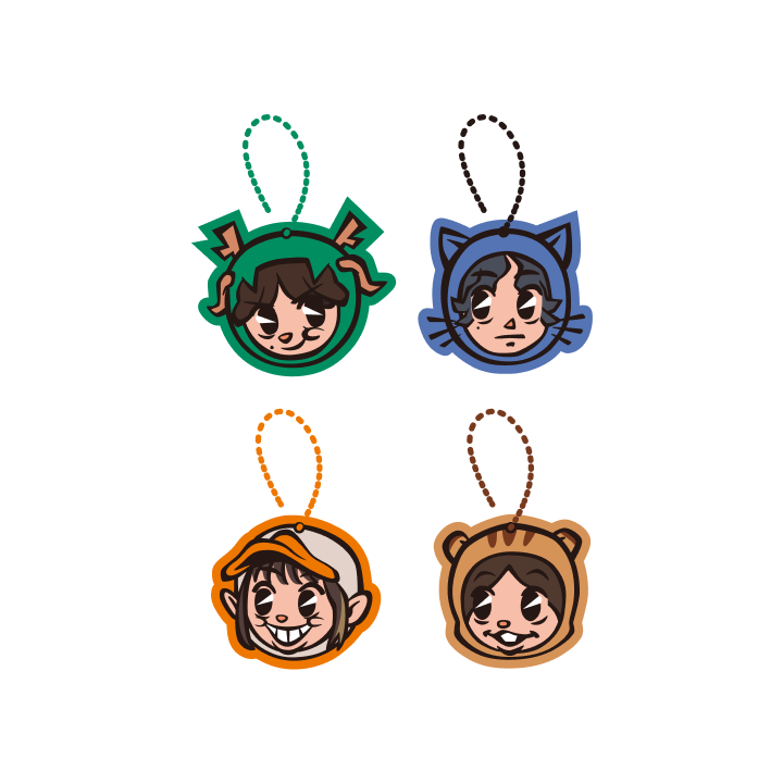 ACRYLIC KEYRING