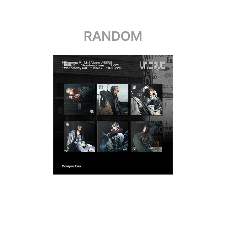 9th Mini Album [UNIQUE] (Compact Ver.) (Random)