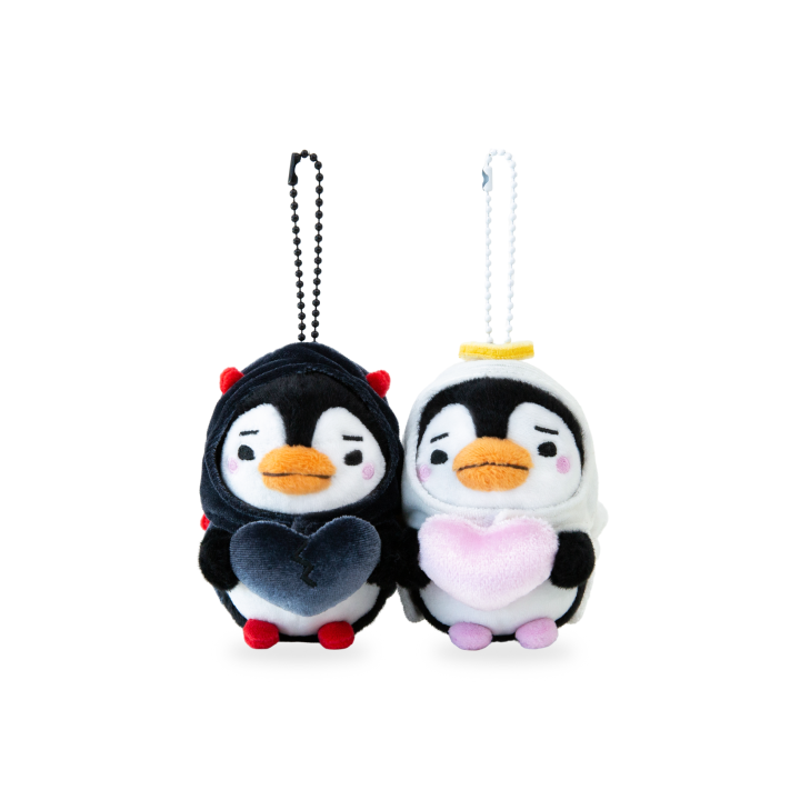DEVIL&ANGEL PENPEN PLUSH MAGNET KEYRING