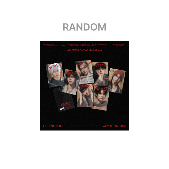4th Mini Album [DEFINITION] WE Ver. (Random)