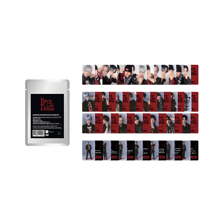 [Born To Define] RANDOM TRADING PHOTO CARD SET