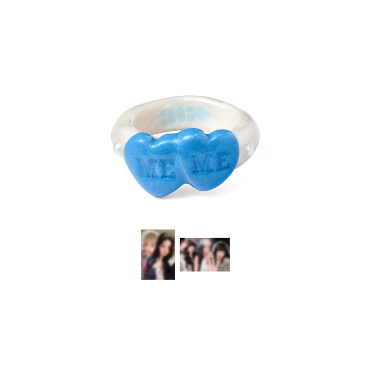 [ILL X NFF] Double Heart Ring