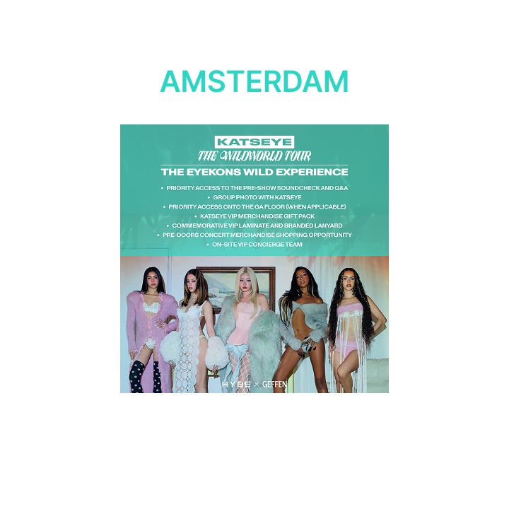 [Amsterdam] THE EYEKONS WILD EXPERIENCE - Sep. 11th