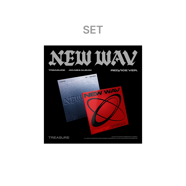 4th MINI ALBUM [NEW WAV] RED VER. / ICE VER. (SET)