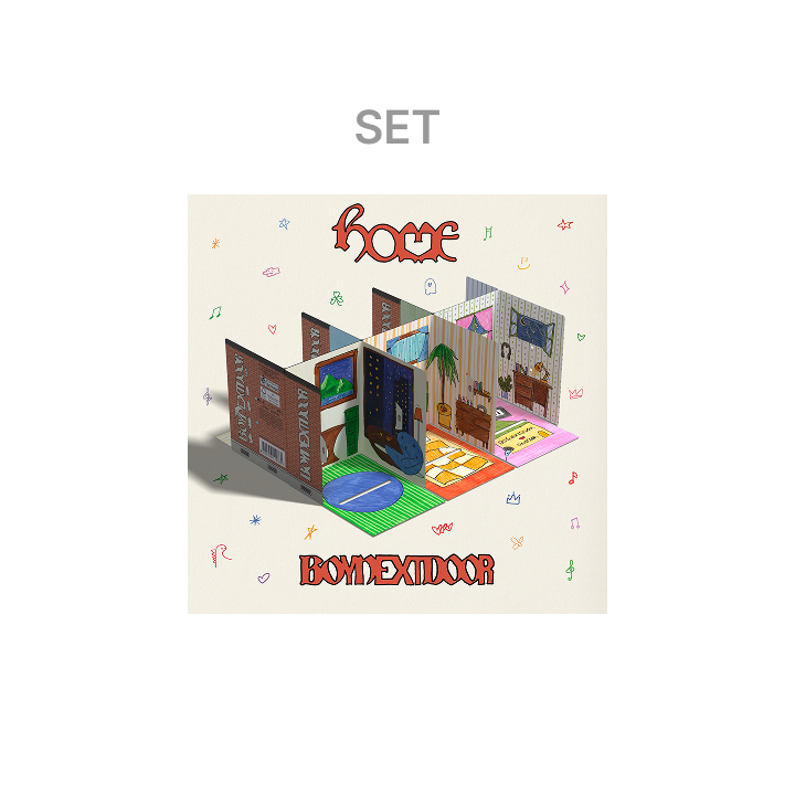 1st Studio Album [HOME] (Weverse Albums ver.) (Set)