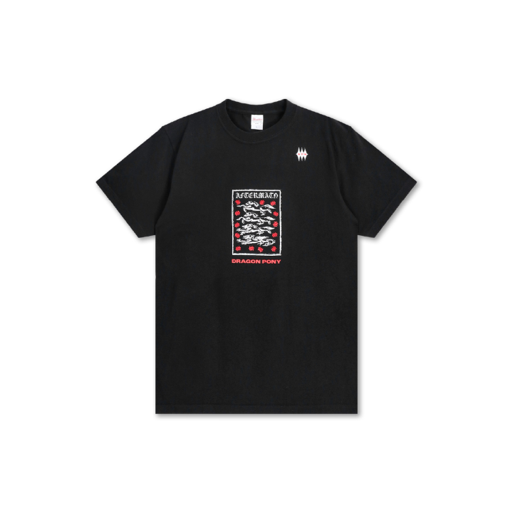 [ATM x Dragon Pony] RUN RUN RUN TEE (BLACK)