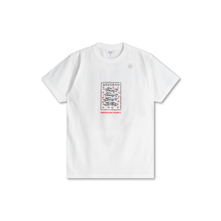 [ATM x Dragon Pony] RUN RUN RUN TEE (WHITE)