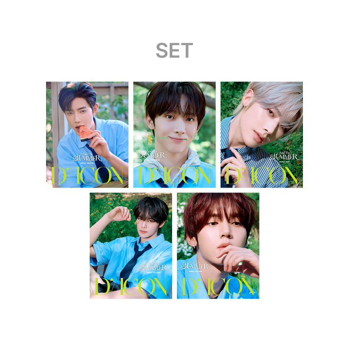 DICON VOLUME N°35 AND2BLE AND THE SUMMER A TYPE (SET)