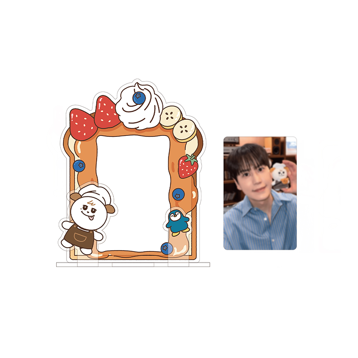 KYUMAE Bakery Acrylic Photocard Stand