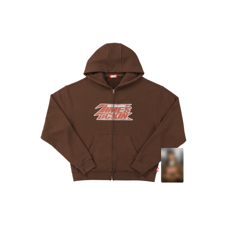 ZIP-UP HOODIE SET_BROWN ver.