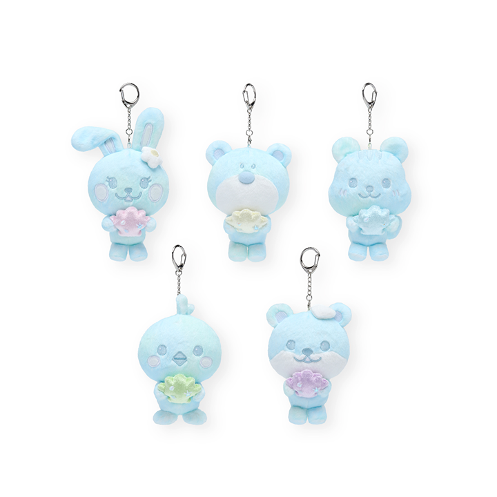 12CM DOLL KEYRING