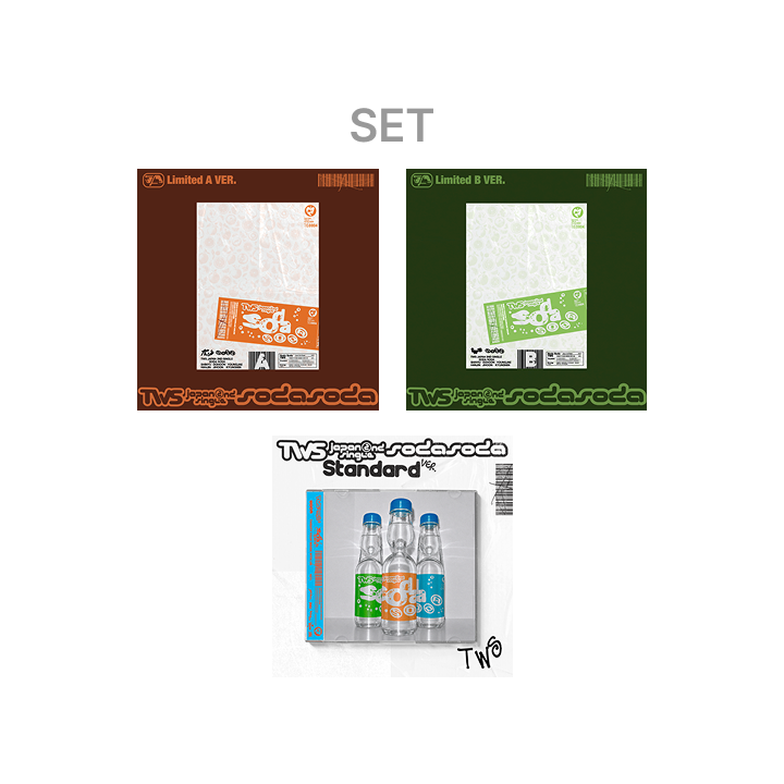 Japan 2nd Single「SODA SODA」3 SET